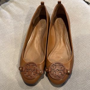 Tory Burch Ballet Flats Camel 8.5